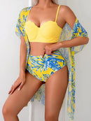 Drömmiga badkläder med band med täckning