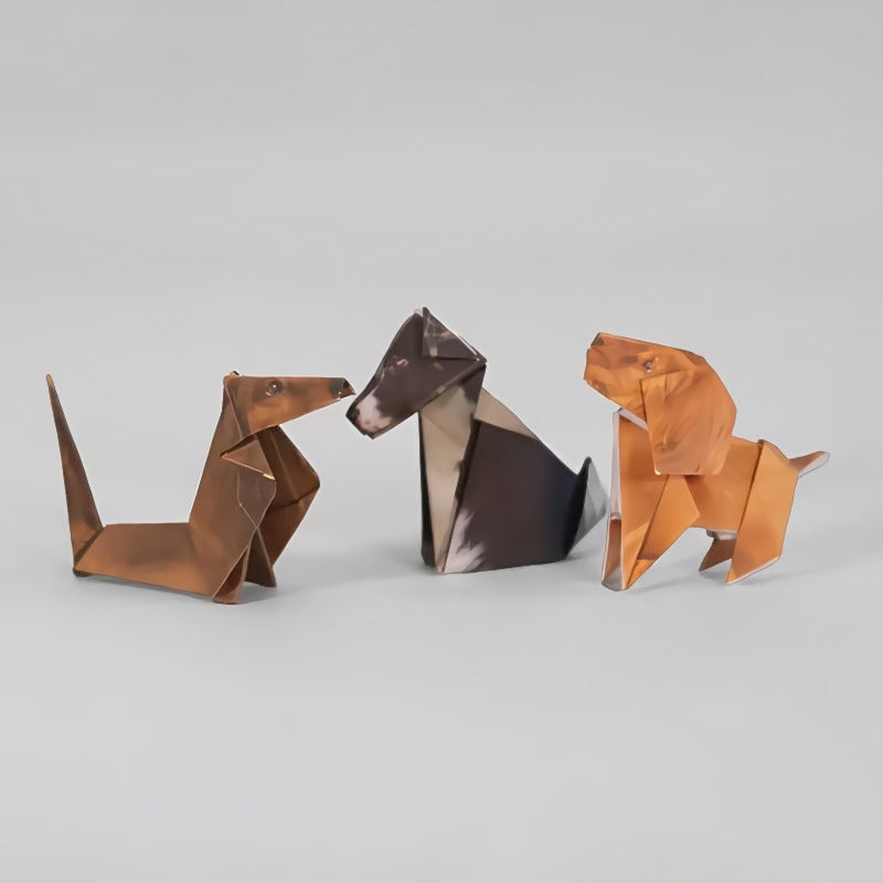 🐱 Papier pliable 5 minutes (50 pièces) : sans colle ni ciseaux