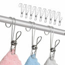 Rostfritt stål metall lång svansklämma med krokar