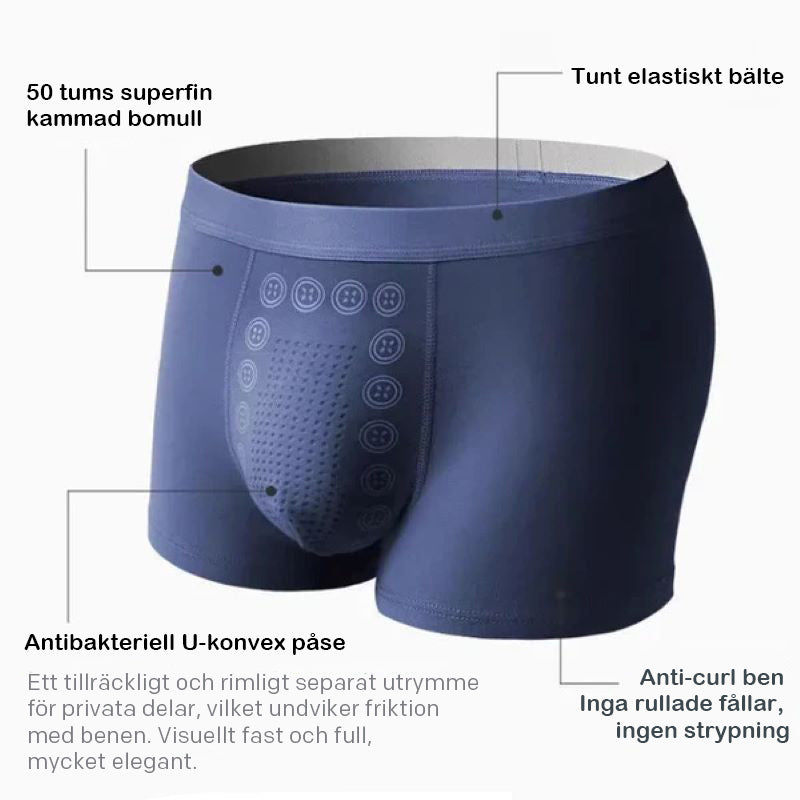 Herrunderkläder för massage och magnetterapi