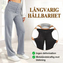 Casual byxor med hög midja stretch för kvinnor