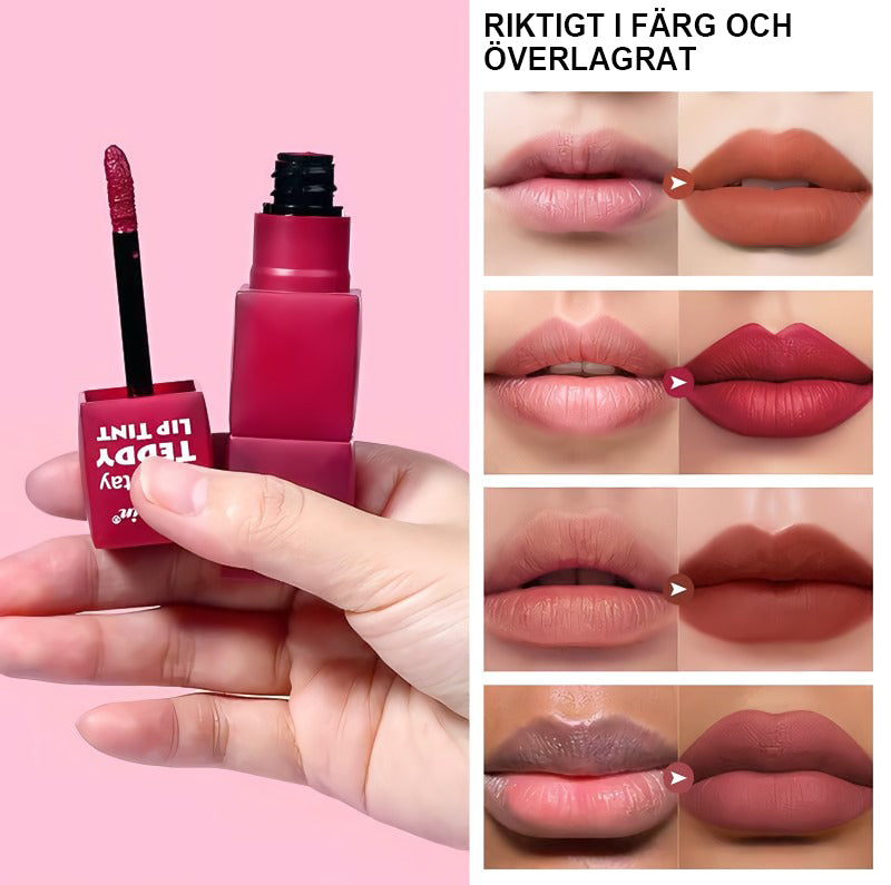 💋Superlångvarig Teddy-läppglaze