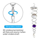 Handgjorda heliga Journey Spiral Crystal