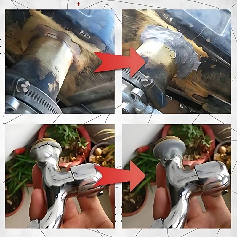 Reparationslim av industriell kvalitet