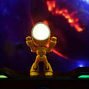 Companion-bordslampa – söt, ensam robotdesign (tecknad stil)