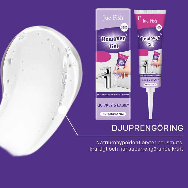Kraftfull hushållsrengöringsgel