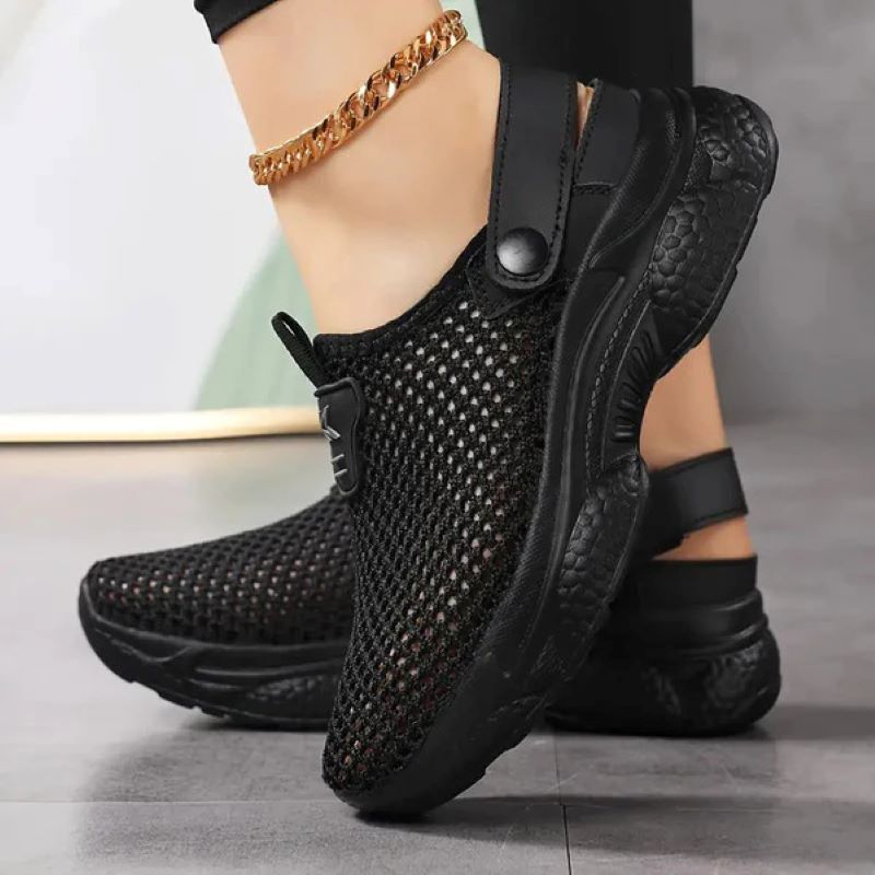 🌬️Damsneakers i andningsbar mesh | Vardagskläder och promenader👟