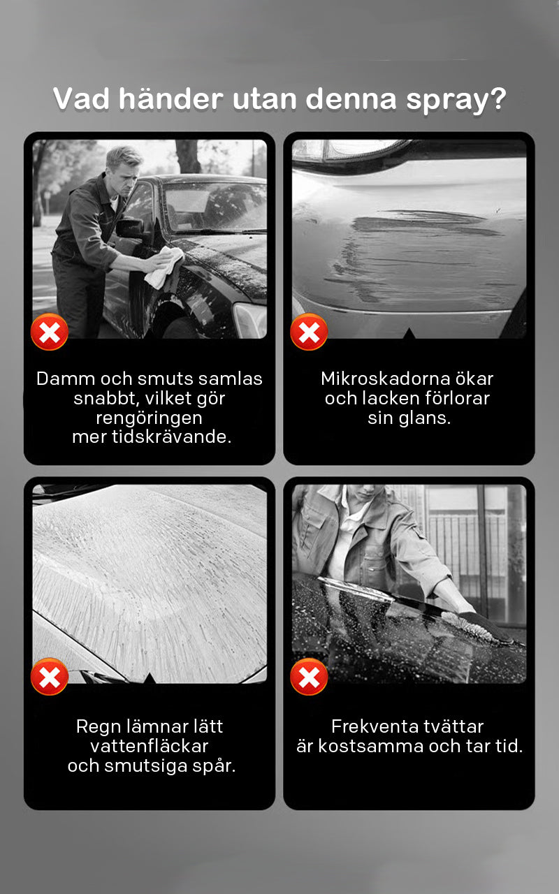 Beläggningsspray för bilar