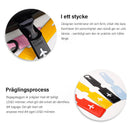 PVC-bagageetikett för resor