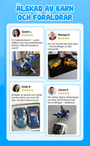 2-i-1 magnetisk bil som förvandlas till flygande drake och enhrning