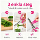 Salladssax med 5 blad