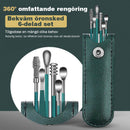 Innovativt fjäderbelastat öronvax rengöringsverktyg