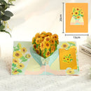 3D Pop-Up-kort Evigt blommande blomma