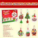 DIY juldekorationer i filt