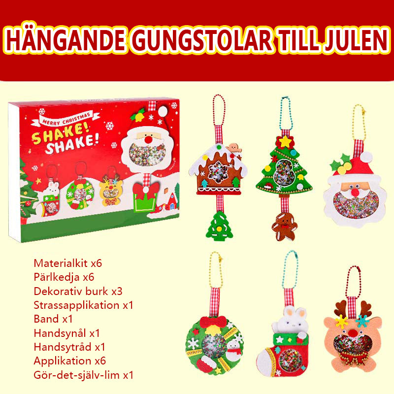 DIY juldekorationer i filt