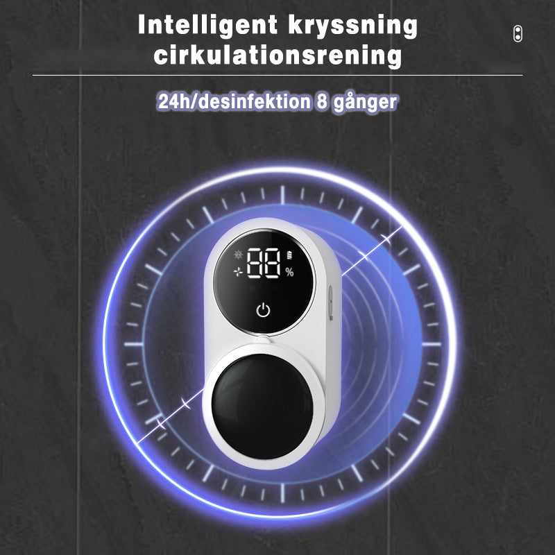 Automatisk tandborstesterilisatorväska och hållare