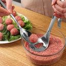 Köttbullesked —— Non-stick beläggning, för att ösa upp och rinna av —— Köp en, få en gratis (2 stycken)