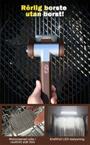 Grillborste i rostfritt stål