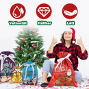 🎅🎁 Julklappspåse med dragsko