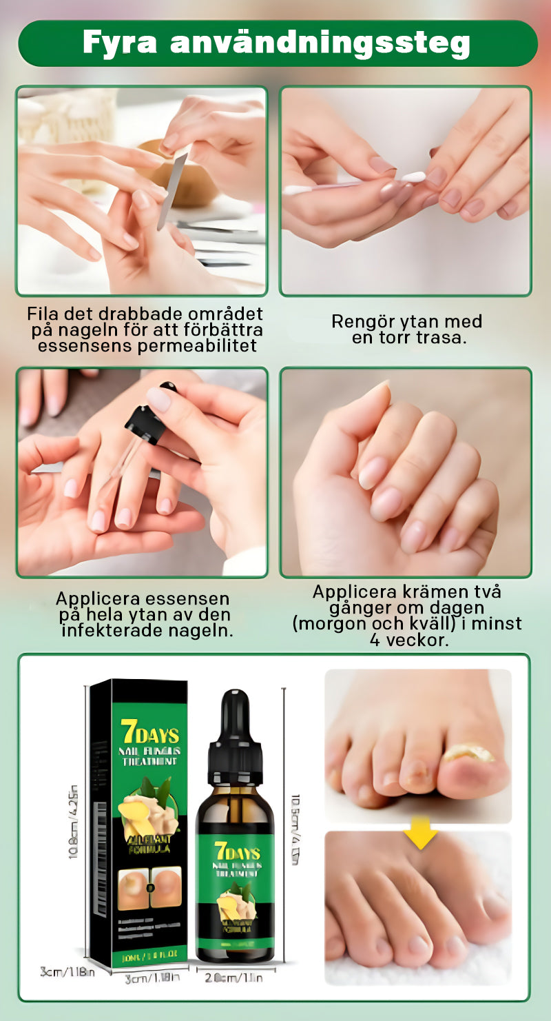 Nagelvård med ingefära