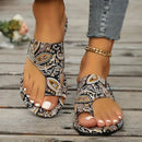 Lätta ortopediska platta sandaler för kvinnor