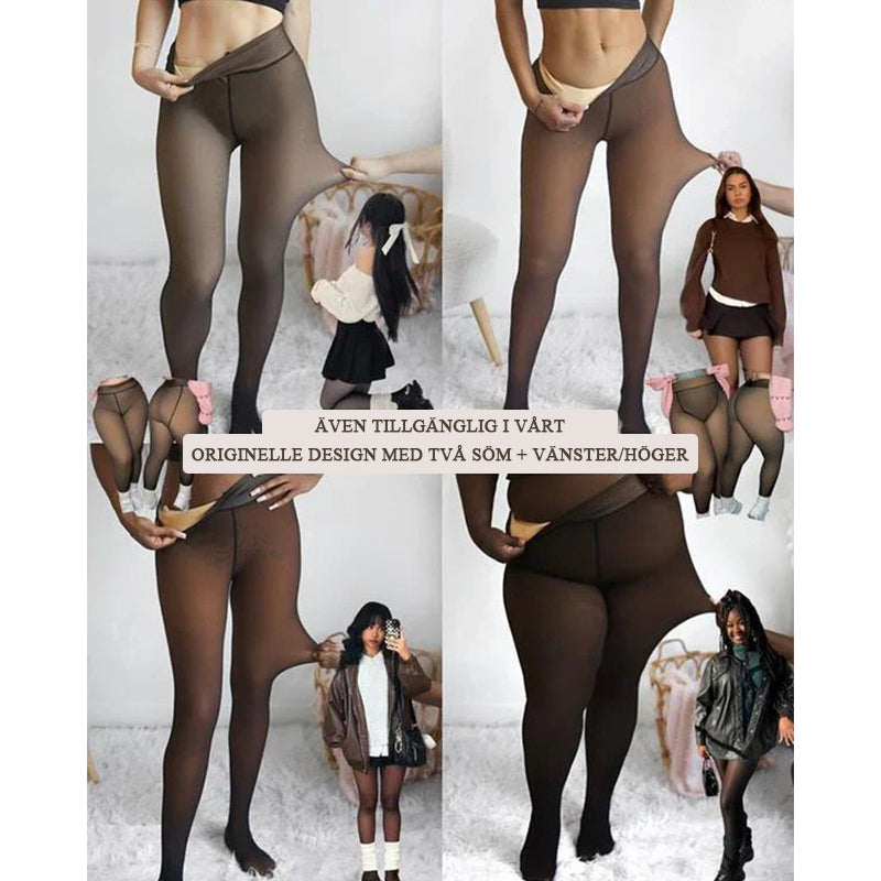 Högmidjade stretchiga shaping-tights