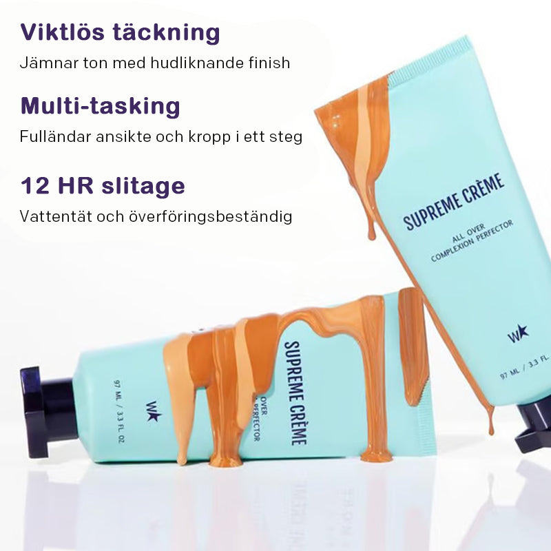 Allt-i-ett-kräm: fuktkräm, concealer och concealer 💧✨Lätt och vattentät