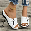 🔥Bekväma strandsandaler med mjuk sula och öppen tå för kvinnor✨