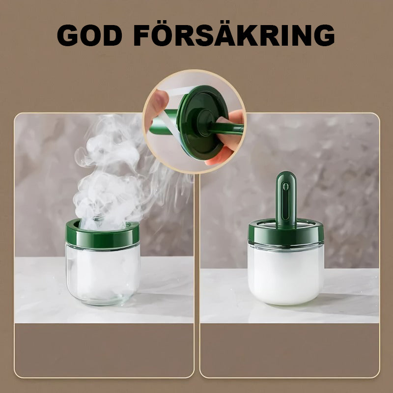 Teleskopisk sked kryddburk