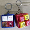 Larmhänge nyckelring