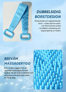 Silikon badbälte skrubbar borste