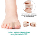 Tåseparator för korrigering av hallux valgus