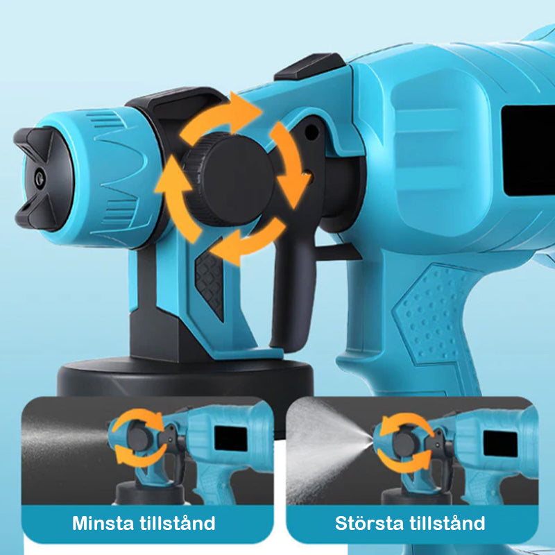 Trådlös elektrisk färgspruta