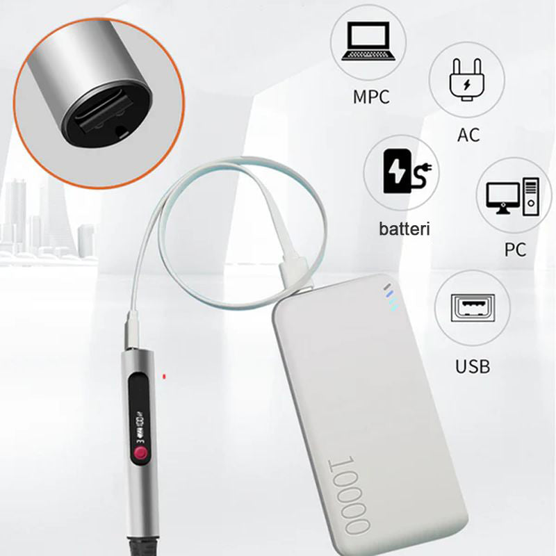 32 PCS Multifunktionell elektrisk gravyrpenna Ki