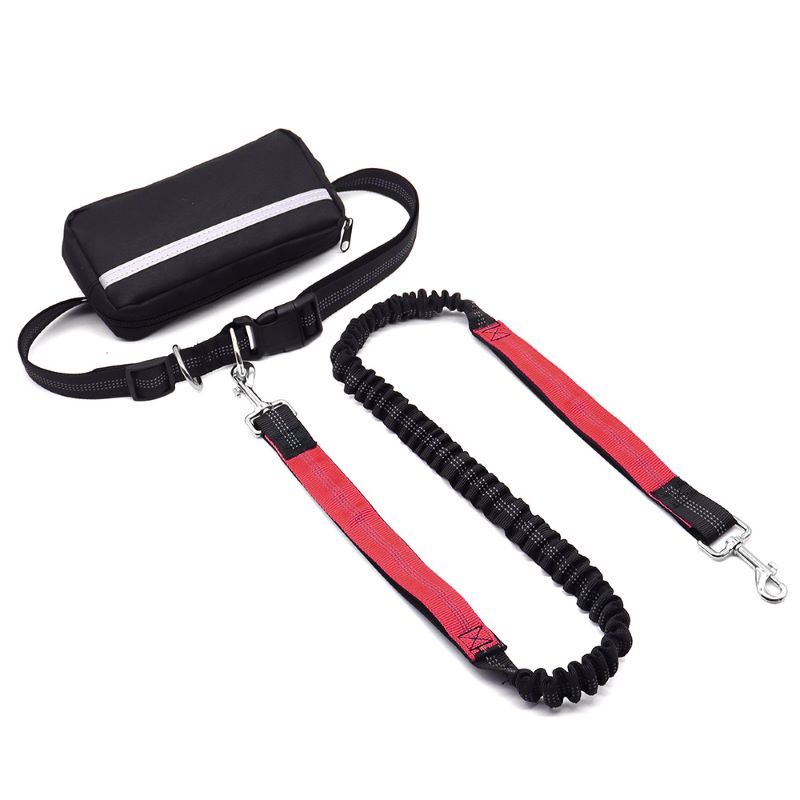 🔥Handsfree hundkoppel med dragkedja