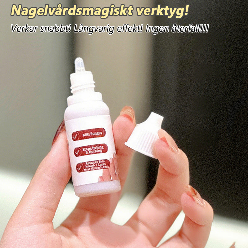 Örtbaserad nagelvårdslösning