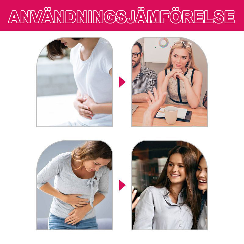 Plåster för att lindra kramper relaterade till mensvärk, 8 stycken