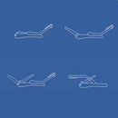 Stänksäker nagelklippare med förstoringsglas