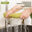 Rulle med återanvändbara mikrofiberrengöringsdukar