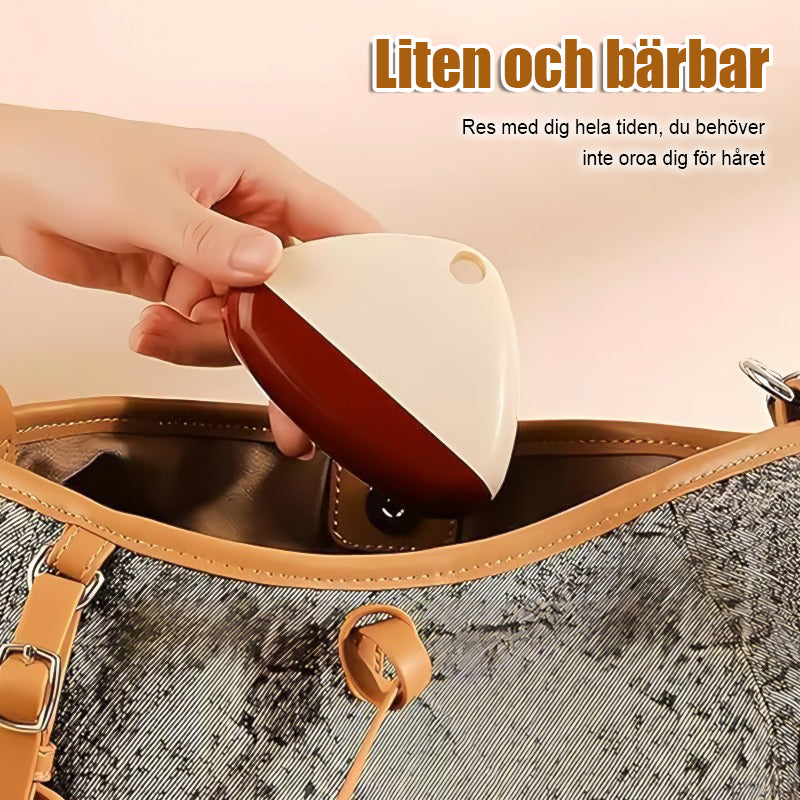 Tvättbar och bärbar luddrulle