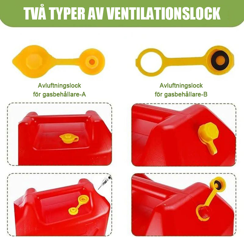 Ersättningsgaspip med flexibelt munstycke