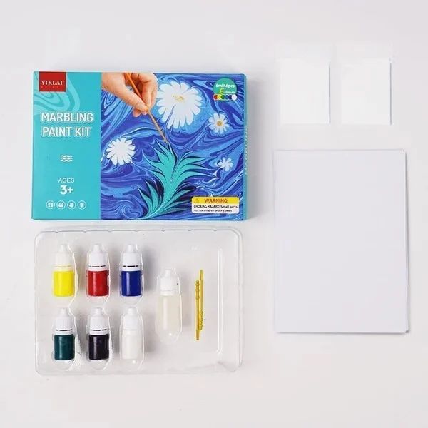 Akvarell marmorerad Paint Art Kit