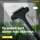 2-i-1 fönsterrengöringsborste för skärm