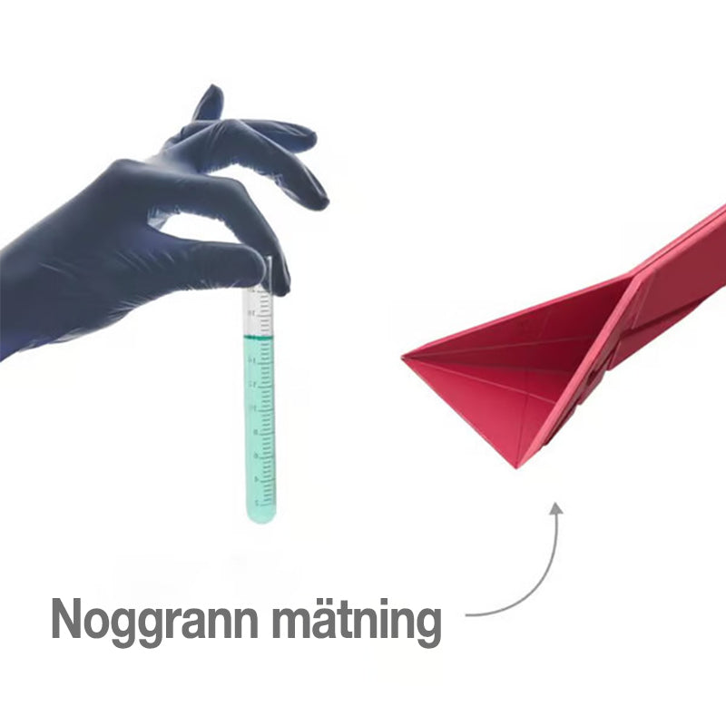 📏 Polygonal Flat 3 i 1 mätskedsset 🍽️
