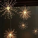 Julfyrverkerier LED-koppartrådsljusslingor🎄