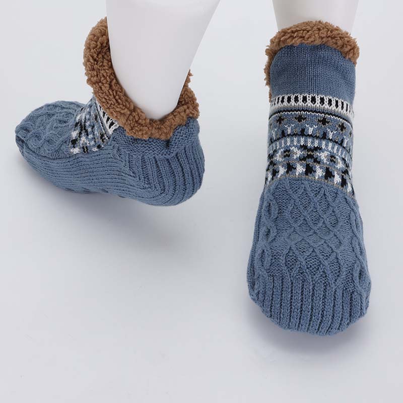 🧦 Jacquardgolvsockor – Mysig värme i varje steg
