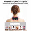 Portabel mini massageapparat för axel, nacke och midja