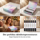 6-delat gellackspennset – Vrid & måla felfria naglar utan grundlack