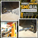 Fettpistolkoppling med dubbla handtag