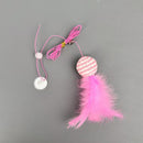 Hängande dörr studsande katt interaktiv leksak